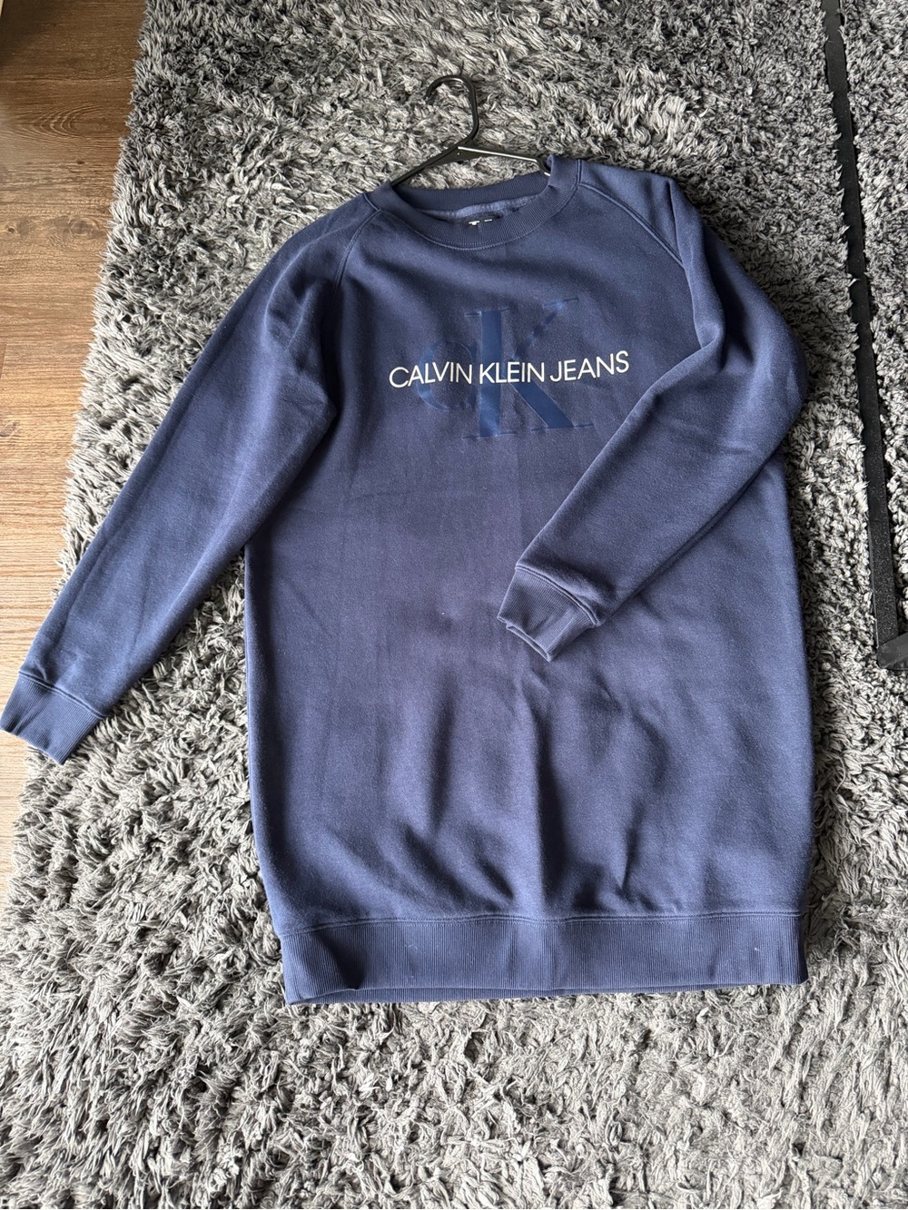 Calvin Klein Fleece Sweater Dress